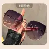 Nuevas Gafas de Sol Cuadradas de Metal para Mujer Tendencia de Moda Gafas de Sol Polarizadas Protección Solar Protección UV Adelgazamiento Facial