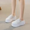 Meias-pantufas Femininas Sem Calcanhar com Solado Grosso 2026 Novo Estilo Pantufas Fechadas Trançadas para Mulheres Verão Outdoor Velcro Modernas