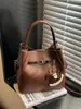 Bolsa Pequena Retro de Alto Acabamento para Mulheres, Nova Moda Primavera 2026 Bolsa Transversal, Bolsa de Mão Exquisita e Estilosa, Bolsa Saco
