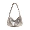 Bolsa Dumpling Estilo Novo 2024 Toque de Alta Qualidade Tendência Casual Textura Plissada Grande Capacidade Macia Bolsa de Ombro Sob o Braço