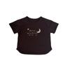 GL-kids Estilo Coreano Verano Nuevo Camiseta de Manga Corta con Estampado de Estrella y Letra para Niños y Niñas