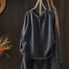 Top de nicho temprano de otoño no repetitivo, nuevo modelo 2026, mangas raglán, diseño de media botonadura, elegante tejido de punto largo corto MT