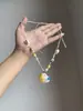Nuevo Collar Colgante de Cuentas de Madera Estilo Chino con Resina, Cadena Minimalista Elegante de Nicho para la Clavícula, Joyería Versátil de Lujo Ligero de Alta Gama para Mujeres