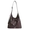 Bolso Retro para Mujer Otoño e Invierno 2025 Nueva Moda Gran Capacidad Bolso de Hombro y Axila Casual Versátil Ropa de Trabajo Bolso Tote