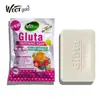 Bolsa de Jabón Transfronteriza Jabón en Bolsa Cúrcuma Jabón de Frutas Aha Arbutina Aclarador Hidratante Limpiador Exfoliante Purificante de Piel 80g