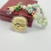 Chaveiro Moderno Simples Moda Versátil Pingente de Bolsa Gato Kt Deus da Riqueza Imediata Panda Feliz Pingente