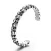 Pulseira Fantasma Gótica Personalizada da Moda Estilo Punk Retrô Caveira Diablo Aço Inoxidável 9mm Pulseira Masculina