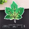 Patches Bordados Florais e de Plantas no Atacado, Patches Bordados por Computador, Decorações de Roupas da Moda, Patches Bordados de Folha de Bordo