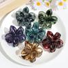 Nuevo Clip de Agarre Mariposa Flor Degradado Transfronterizo Artefacto Fijo para Cabello Semirrecogido Cola de Caballo Alta para Salir Accesorios para el Cabello Elegantes Combinables