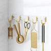 Estante de cocina Platinum de lujo ligero para montaje en pared, sin perforaciones, para condimentos, estante de almacenamiento completo para condimentos montado en la pared