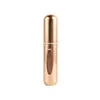 Nueva Botella Spray de Perfume de 5 ml con Relleno Inferior, Botella Recargable de Perfume de Aluminio Anodizado Reciclable, Botella Cosmética Portátil