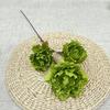 Departamento Verde Flor Artificial Forma de Flor Material de Flor Departamento del Bosque Material de Flor para Bodas Fondo de Boda Arreglo de Flores Accesorios Plantación Verde