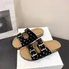 Sandalias Birkenstock de Lunares y Bloques de Color Simples Versátiles para Mujer 2026 Verano Nuevas Ligeras Cómodas de Moda