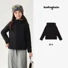 Ropa de Invierno Pudding Haru para Niñas, Top Cálido Infantil, Nuevo Modelo de Invierno 2026, Chaqueta Fuertemente Impermeable y con Forro de Felpa
