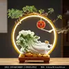 Queimador de Incenso Cascata Zen Chinês Criativo Baicai Laifu Decoração Queimador de Incenso Escritório Sândalo Agarwood Presente de Inauguração