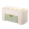 Caixa de armazenamento de gaveta de mesa Caixa de cosméticos Caixa de armazenamento multifuncional de plástico Caixa de joias Caixa de armazenamento de mesa de escritório Acabamento