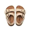 RUIZUSTOCK Nueva Llegada de Primavera Sandalias de Corcho Escarchado para Niños Zapatos de Playa para Niños Pantuflas para Estudiantes Exterior