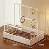 Soporte para Joyería, Organizador de Gomas para el Cabello y Diademas, Bandeja de Escritorio para Guardar Pasadores y Pinzas para el Cabello, Estante para Exhibir Collares y Pulseras en el Dormitorio