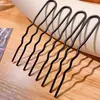 Pasador en forma de U para Trenzado Fácil, Pasador Pinza para el Cabello, Herramienta Simple de Capullo de Flor, Tenedor para el Cabello, Accesorio para el Cabello para Mujeres