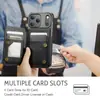 Adecuado para funda de teléfono móvil Nuevo Iphone17Promax, Funda de cuero para teléfono móvil Apple 16, Funda protectora tipo billetera Samsung S24