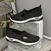 Sapatos Femininos Verão Novos Casuais Temu Fábrica Transfronteiriça Solado Macio Respirável Moda Sapatos de Mãe Tênis Feminino Dropshipping