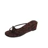 Chanclas de cuña con plataforma alta para mujer, adecuadas para uso en exteriores, Nuevo modelo Verano 2026, Muy atractivas y cómodas, No cansan los pies