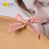 Accesorios de lazo de borde ondulado estilo coreano para mujer para tocados, calcetines, ropa interior, vestidos, lazos decorativos versátiles hechos a mano
