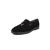 Mocasines de Piel de Oveja Zapatos de Tacón Bajo para Mujer Otoño Nuevo Piel Genuina Punta Redonda Goma Estilo Británico Zapatos Bajos Franceses para Mujer
