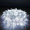 Luzes de Fio Estreladas Impermeáveis para Exterior, Luzes LED Coloridas de Tomada, para Jardins, Ruas e Envolvimento de Árvores