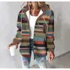 Estilo casual europeu e americano de 2025, mais vendido no AliExpress e na Amazon, casaco xadrez grande feminino, novo modelo xadrez outono e inverno