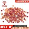 Color Piedra Mosan Redonda Pequeña 1.0-2.9mm Rojo Granate Piedra Mosan Desnuda Silice Moisan Sintética Juego de Cera Lote