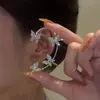 Brincos de Pressão Borboleta Banhados a Prata
