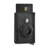 Amazon WISH RFID Bolsa de Cartão Multifuncional airtag carteira porta-cartões de dólar curta masculina air tag