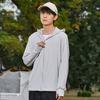 Roupas de proteção solar para casal Proteção UV de verão UPF50 Jaqueta de proteção solar masculina sensível ao gelo Respirável para a pele feminina Roupas de pele