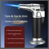 Bico Tipo Cartucho Lanterna Portátil para Churrasqueira ao Ar Livre Pistola de Chama para Assar Bolo Tocha de Solda Isqueiro de Chama