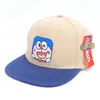 Gorra para niños de comercio exterior, gorra de béisbol de visera plana, estilo callejero de dibujos animados, gorra de hip-hop para baile callejero versión coreana, sombrero de sol de verano, moderno