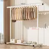 Arara de chão para quarto de casa, arara simples para pendurar roupas, varal espessado para varanda, arara móvel para ambientes internos