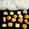 Brinquedo Alimentício Narizinho Sanduíche Pizza Pata de Gato Rato Queijo Biscoito Silicone Macio Molde