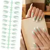 Pontas de Unha Brancas Lisas Estilo Francês Mais Vendidas da Amazon com Toque de Luxo, Unhas Postiças, Unhas Usáveis, Alongamentos de Unha