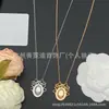 Nueva colección de collares marca D/marca Dior, disponible exclusivamente para comercio electrónico transfronterizo, productos nuevos con etiquetas originales, collar de nariz de cerdo CD al por mayor