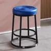 Taburete Alto de Tres Anillos Extra Grueso, Taburete Alto de Barra, Silla Alta para Adultos en Casa, Silla de Mostrador, Taburete Alto de Lujo Ligero para Arcade, Taburete Redondo