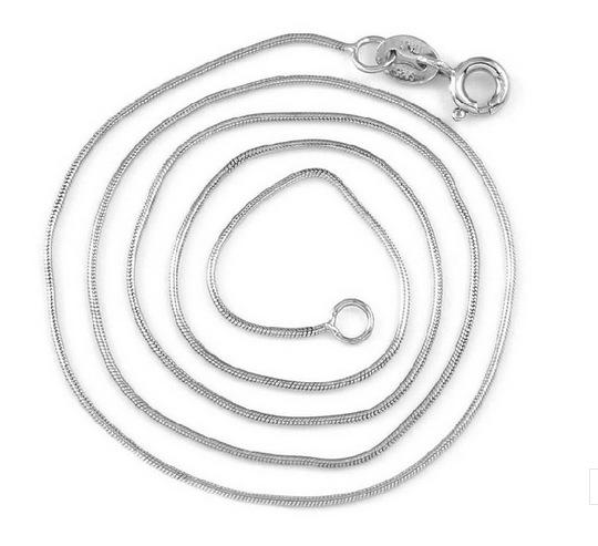 雅缤 925纯银蛇链 时光宝石diy项链韩版1条起卖速卖通热卖品28722