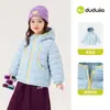 [Repelente al agua sin flúor] Chaqueta ligera de plumón Dudu para niñas, abrigo de invierno para niños, ropa de bebé, ropa infantil para niñas