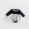 Ropa Nueva de Otoño para Bebé Niña Elegante Cubrepañal de Encaje Recién Nacido 100 Días Vestido de Princesa Primer Cumpleaños Pantalones Cortos