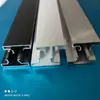 Canal de aluminio en stock, tira de aluminio universal, perfil de aluminio, canaleta de tira, estante de supermercado, tira de canal de aleación de aluminio, soporte para panel de exhibición
