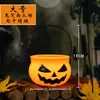 Decorações de Halloween Lanternas de Abóbora Caixas de Doces Portáteis para Crianças Baldes de Abóbora Doces ou Travessuras Pequenos Presentes Brinquedos Lanternas de Abóbora