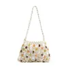 Nuevo Modelo 2026 Bolso de Hombro Tejido Hecho a Mano para Mujer, Bolso de Paja Retro de Moda, Bolso Cruzado Versátil para el Día a Día con una Textura Refinada