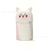 Porta-canetas de Silicone Animal de Desenho Animado Infantil, Recipiente de Caneta Dobrável Retrátil Fofo, Porta-armazenamento de Lápis Estilo Q-Cute para Alunos do Ensino Fundamental