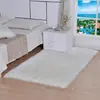 Alfombra de Felpa para Repisa de Ventana, Alfombrilla para Mesita de Noche de Dormitorio, Alfombra de Lana Sintética para Uso Doméstico, Alfombra para Sofá y Mesa de Café de Sala de Estar, Esterilla para Mirador