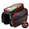 Bolsa para bicicleta de montaña, bolsa para viga delantera, bolsa doble para bicicleta de montaña, bolsa para teléfono móvil, bolsa para tubo superior, bolsa impermeable para sillín, equipo de ciclismo